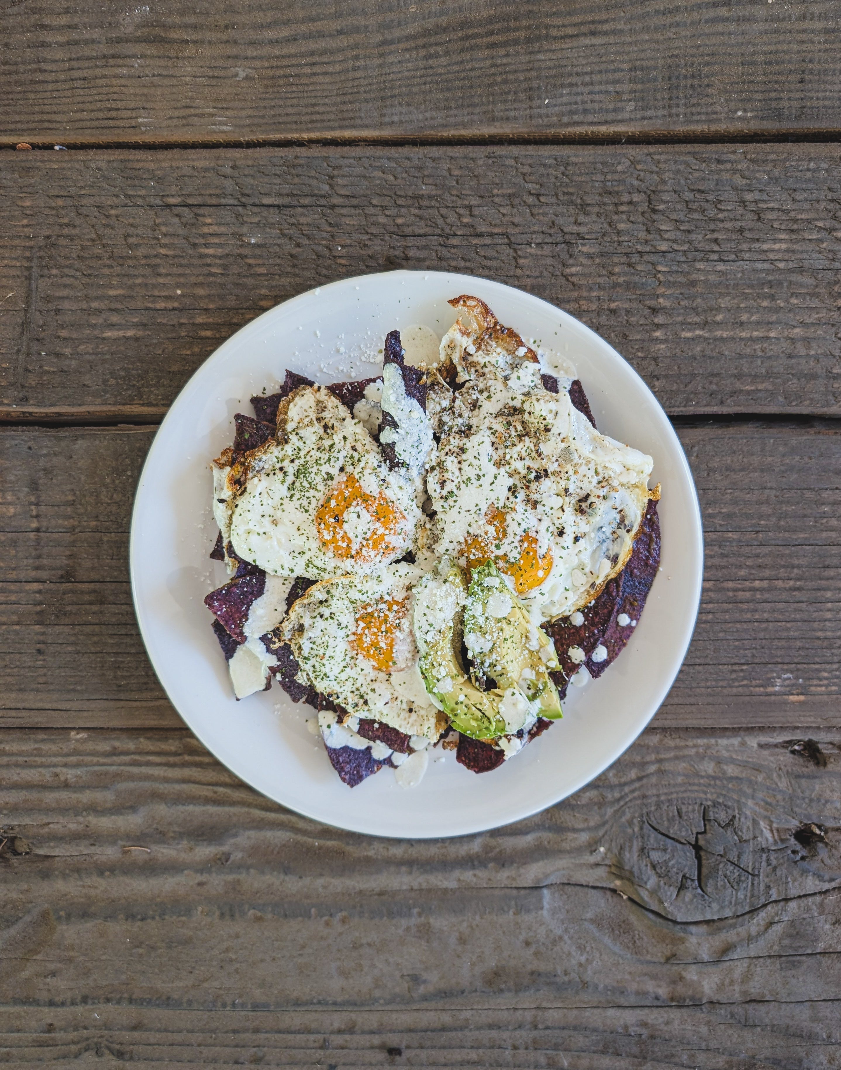 Green Jalapeño Cilantro Chilaquiles